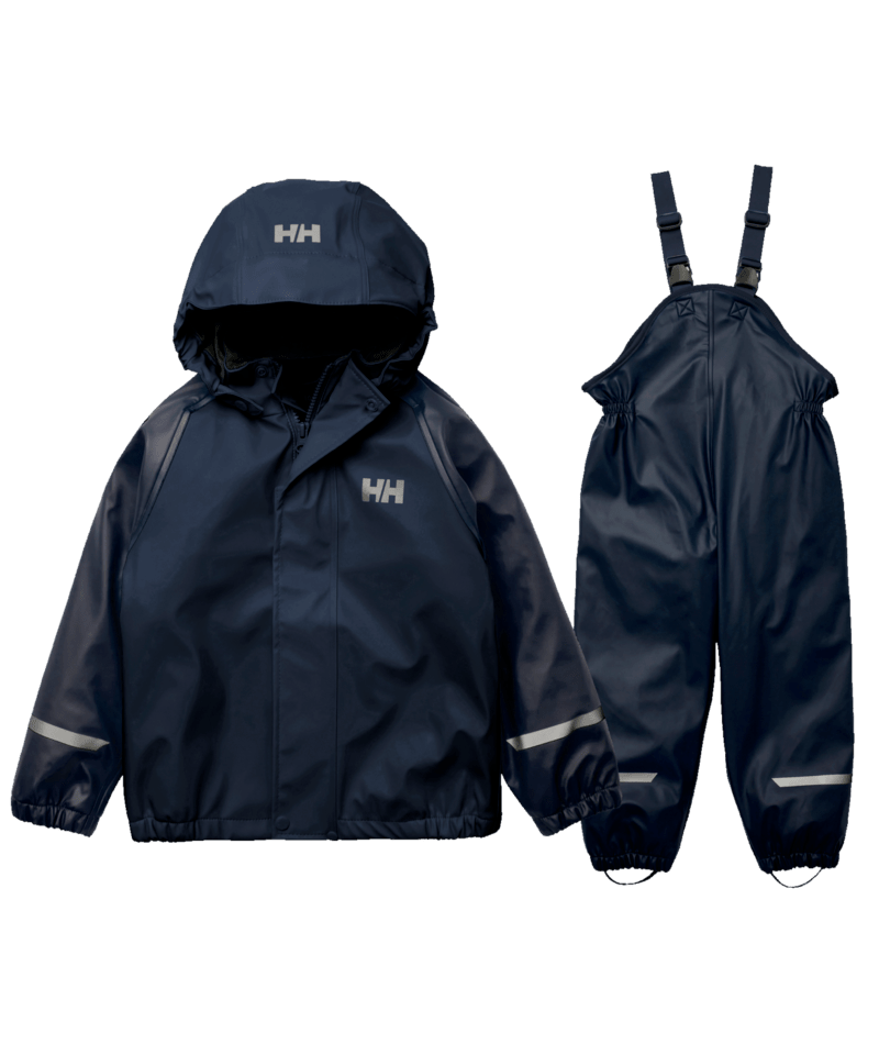 Helly Hansen Kids' Bergen Fleece-Lined Rain Set 2.0
