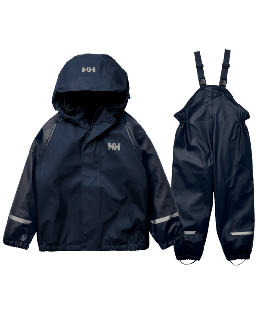 Helly Hansen Kids' Bergen Fleece-Lined Rain Set 2.0