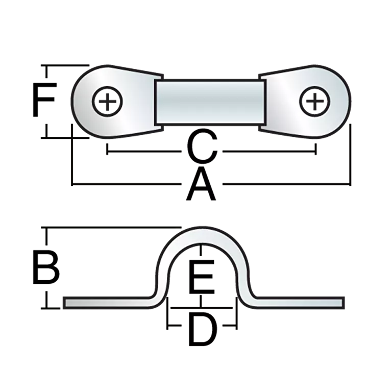 Harken 43.43mm Forged Eyestrap