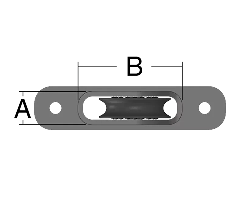 Harken 40mm Protexit™ Exit Block - Wide Sheave – Wayfinder Outdoor